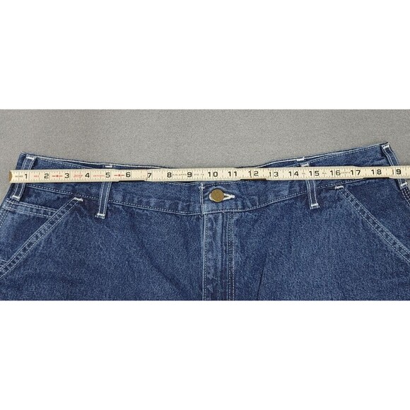 Carhartt Loose Original Fit Carpenter Jeans Sz 40x30 Denim Workwear - Picture 5 of 9